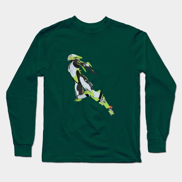 Anthem - Interceptor Javelin Vector Art Long Sleeve T-Shirt by FireDragon04